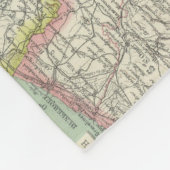 Nordöstliches Frankreich Fleecedecke (Ecke)