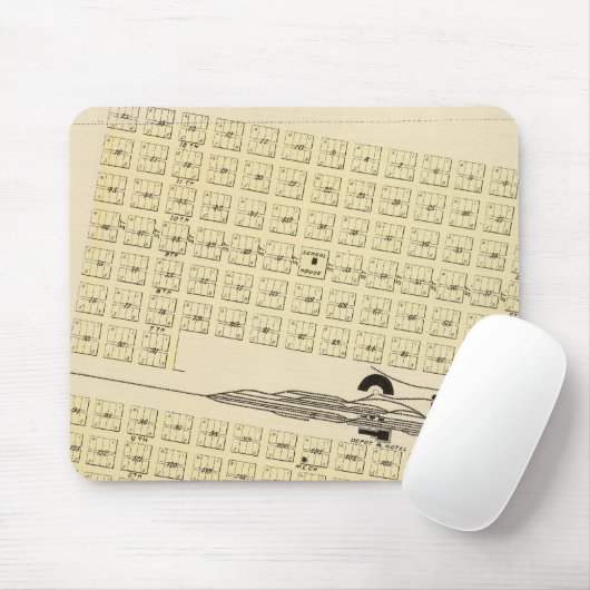 Nordplatte, Nebraska Mousepad (Mit Mouse)
