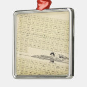 Nordplatte, Nebraska Ornament Aus Metall (Links)