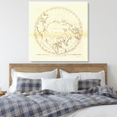 Nordpol 2 leinwanddruck (Insitu (Schlafzimmer))