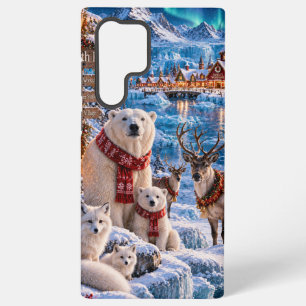 Nordpol-Arktis-Weihnachts-Handyhülle Samsung Galaxy Hülle