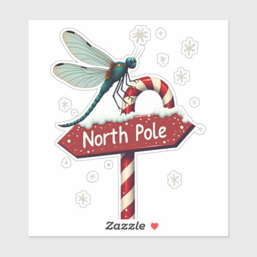 Nordpol Aufkleber (Blatt)