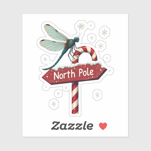 Nordpol Aufkleber (Blatt)