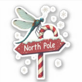 Nordpol Aufkleber (Vorderseite)