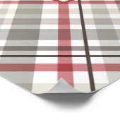 Nordpol Bed and Breakfast Bauernhof Weihnachten Poster (Ecke)