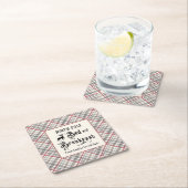 Nordpol Bed and Breakfast Bauernhof Weihnachten Rechteckiger Pappuntersetzer (Vor Ort)