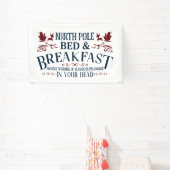 Nordpol Bed Breakfast Weihnachten Banner (InSitu)