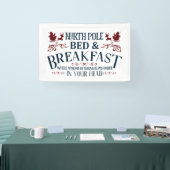 Nordpol Bed Breakfast Weihnachten Banner (Messe)