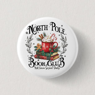 Nordpol Buchclub Heiße Schokolade Weihnachten Button