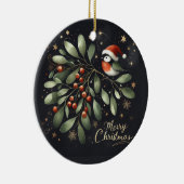 Nordpol Deine Träume in die Realität Keramik Ornament (Rechts)