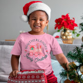 Nordpol Express Pink Bahn - Familie Weihnachten T-Shirt