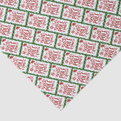 Nordpol-Express-Stempel-Tissue-Papier Seidenpapier (Ausschnitt)