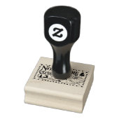 Nordpol-Expresspost Gummistempel (Stempel)