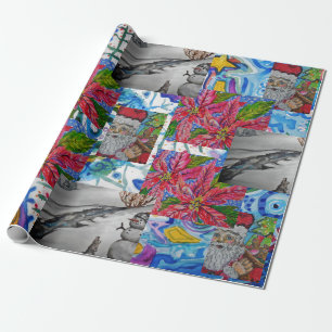 Nordpol-Geschenkverpackung Geschenkpapier