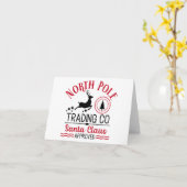 Nordpol-Handel Karte (Gelbe Blume)