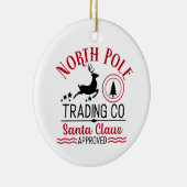 Nordpol-Handel Keramik Ornament (Rechts)