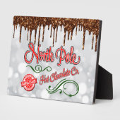 Nordpol Heiße Schokolade Fotoplatte (Seite)