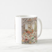 Nordpol-Hühner, Kaffeetasse (VorderseiteRechts)