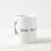 Nordpol Hustler. Fantasy Fairy mit Lattern Kaffeetasse (Mittel)