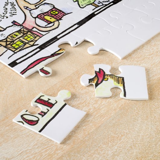 Nordpol-Karten-Puzzle Puzzle (Seite)