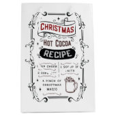 Nordpol Kochschokoladenrezept Mittlere Geschenktüte (Vorderseite)