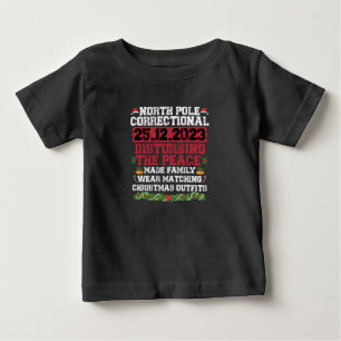 Nordpol Korrektionsanstalt Stört Frieden Familie Baby T-shirt