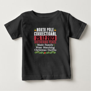 Nordpol-Korrektur Stört den Frieden Familie Baby T-shirt