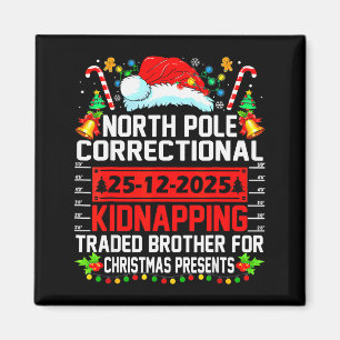 Nordpol Korrigierend Weihnachten Entführung Handel Magnet