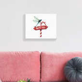 Nordpol Leinwanddruck (Insitu (Wohnzimmer))