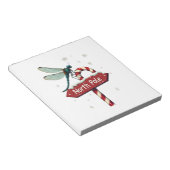 Nordpol Libelle Notizblock (angewinkelt)