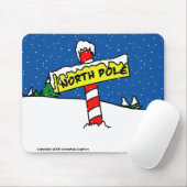 Nordpol-Mauspad Mousepad (Mit Mouse)