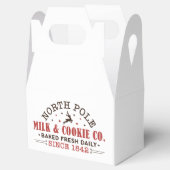 Nordpol Milchkeks Weihnachtsfeiertag Geschenkschachtel (Geöffnet)