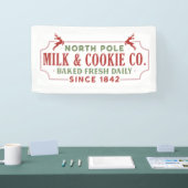 Nordpol Milchkochunternehmen Banner (Messe)