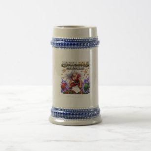 Nordpol Muskel Mrs Claus - Weibliche Weihnachtsgym Bierglas