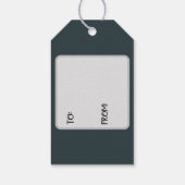 Nordpol Pals Gift Tags Geschenkanhänger (Rückseite)