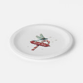 Nordpol Pappteller (Schrägansicht)