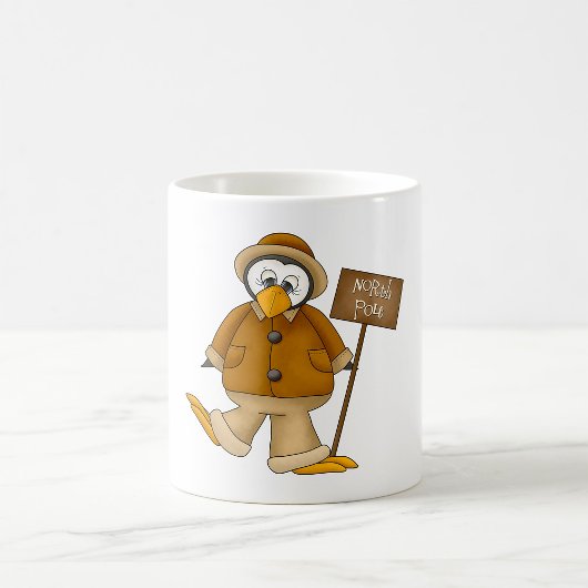 Nordpol-Pinguin Kaffeetasse