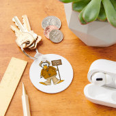 Nordpol-Pinguin Schlüsselanhänger