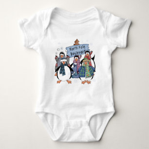 Nordpol Pinguine - Hemden und Geschenke Baby Strampler