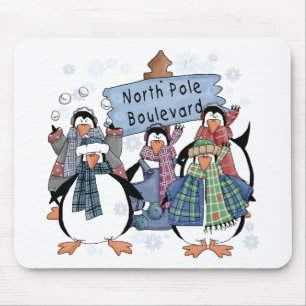 Nordpol Pinguine - Hemden und Geschenke Mousepad