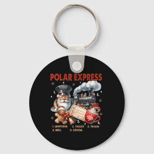 Nordpol Polar Express Alle Ausländer glauben Zug Schlüsselanhänger