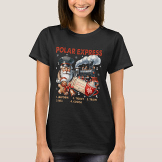 Nordpol Polar Express Alle Ausländer glauben Zug T-Shirt