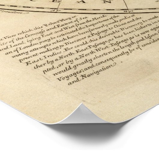 Nordpol Poster (Ecke)