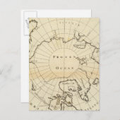 Nordpol Postkarte (Vorne/Hinten)