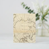 Nordpol Postkarte (Stehend Vorderseite)