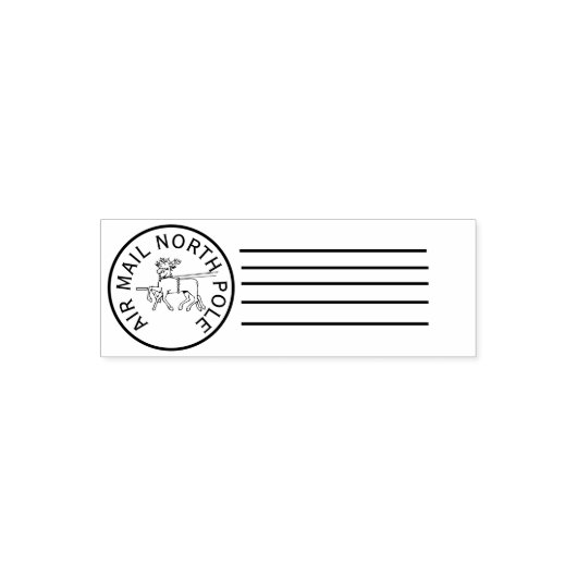 Nordpol Postmark Permastempel (Design)