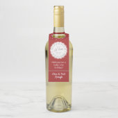 Nordpol | Santa Siegel | Funny Flaschenanhänger (Auf Flasche)