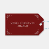 Nordpol Sonderlieferung Weihnachten Weihnachten Geschenkanhänger (Vorderseite (Horizontal))