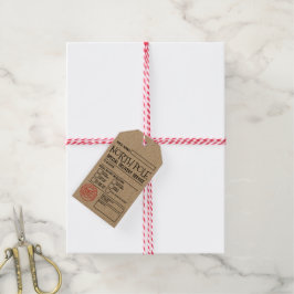 Nordpol Spezialzustellung Weihnachtsmarken Geschenkanhänger