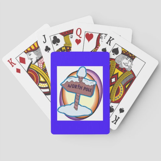 Nordpol Spielkarten (Rückseite)